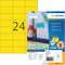 Herma printeretiketten Labels yellow 70x37 SuperPrint 2400 pcs.