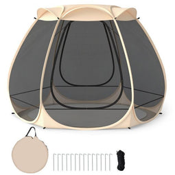 Coast Pop-up Mesh-paviljoen - 4–6 Personen - 310 x 270 x 210 cm - Opvouwbaar - Rondom Mesh - Outdoor