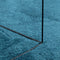 vidaXL - Vloerkleed - OVIEDO - laagpolig - 160x160 - cm - turquoise
