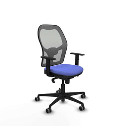 Piqueras y Crespo 1D036G0 - Bureaustoel - Verstelbare hoogte met armleuning - Licht Blauw