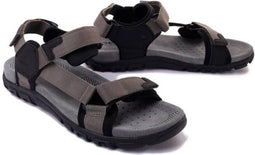 GEOX UO MO SANDAL STRADA - Sandalen - Lichtgewicht verstelbaar - Militair - Maat 41
