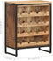 vidaXL - Wijnkast - 62x33x78,5 - cm - ruw - mangohout