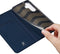Dux Ducis - Geschikt voor Samsung Galaxy S24 Plus / S24+ - Slim bookcase hoesje - Donkerblauw