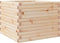 vidaXL - Plantenbak - 60x60x46 - cm - massief - grenenhout