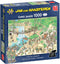 Jan van Haasteren Jungletocht - 1000 stukjes puzzel - Gerecycled karton