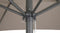 Feel furniture - Parasol - Kantelbaar - 3 meter - Taupe