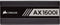 Corsair AX1600i - Voeding 1600W - 80 PLUS Titanium - Zwart