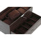 Doos-Juwelenkistje Home ESPRIT Bruin Polyurethaan Kristal Hout MDF 27,5 x 11 x 15 cm