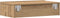 vidaXL - Nachtkastje - 60x35 - cm - bewerkt - hout - artisanaal - eikenkleur