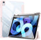 Dux Ducis Tablethoes geschikt voor iPad Air 11 (2024/2025) / Air (2020/2022) Hoesje - Toby Tri-Fold Book Case met Wake/Sleep - Roze