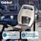 Qibbel Junior 6+ - Fietsstoeltje Achter Bagagedrager - Quick Connect - Grijs
