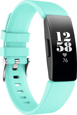 iMoshion Bandje Geschikt voor Fitbit Inspire - iMoshion Siliconen bandje - Turquoise