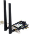 ASUS PCE-AXE5400 - WiFi 6E PCI-E adapter - 6GHz 160MHz Bluetooth 5.2 - (2 stuks)