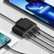 4-poorts USB-splitter BUZ001BT2MBKB7 - 2 USB-C en 2 USB-A poorten - Zwart