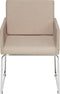 Set van 2 eetkamerstoelen GOMEZ Beige