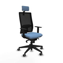 Bureaustoel Piqueras y Crespo 1D066G2 Hemelsblauw