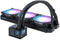 Alphacool Eisbaer Pro Aurora - All-in-One Processor Koeling - 360mm Radiator - 3x 120mm Ventilatoren (3 stuks)