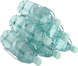 Ola 6 - Flessenrek voor Koelkast - 6 Flessen - Wit - 14x31x3 cm - 0,75-1 liter