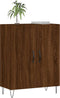 vidaXL - Dressoir - 69,5x34x90 - cm - bewerkt - hout - bruin - eikenkleur