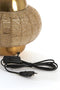 Light & Living Tafellamp Cetara - Kralen - 26cm - Goud