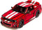 UNIDRAGON Houten 3D Puzzel Voor Volwassenen Woosaic - Stallion GT Rood - 248 stukjes - 25,5x11x7,5 cm