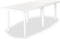 vidaXL - Tuintafel - 210x96x72 - cm - kunststof - wit
