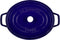 Staub cocotte - ovaal - 31 cm - donkerblauw