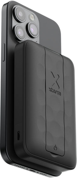 Xtorm Magnetic Wireless Powerbank - 10.000mAh - Snellader - Zwart