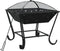 vidaXL - Vuurplaats - met - pook - XXL - 50 - cm - staal