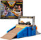 Monster Jam Mini - Freestyle Flip Arena-Speelset - Met 2 Minitrucks