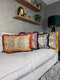 Dutch Decor JONA - Sierkussen met patroon 45x45 cm Golden Glow - geel - Inclusief binnenkussen