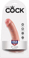 Pipedream King Cock Realistische Dildo met Zuignap - 15,24 cm - beige