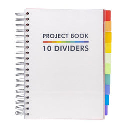 Pukka Pad - Projectboek Pad White B5 lijn 10-tabs 400 pagina's 80gr