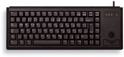 Cherry G84-4400 - USB QWERTY toetsenbord - Volledige grootte met numeriek toetsenblok en trackball - Zwart