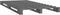 vidaXL - Palletbed - massief - grenenhout - grijs - 100x200 - cm