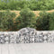 vidaXL - Schanskorven - 8 - st - gewelfd - 200x50x60/80 - cm - gegalvaniseerd - ijzer