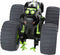 Exost RC Rhino Wave - Amfibie Monstertruck 1:8 - 30 km/u snelheid - Zwart/Groen
