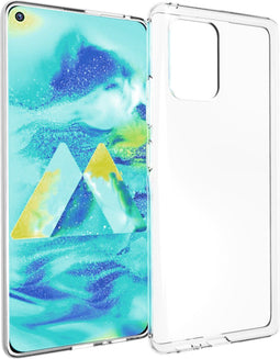 Accezz Samsung Galaxy S10 Lite - Back Cover - Flexibel siliconen - Transparant
