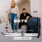 ONYX Check-in Koffer 100L - TSA slot - 360° Spinner wielen - Lichtgewicht - Zwart