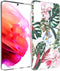 imoshion Hoesje Geschikt voor Samsung Galaxy S21 FE Hoesje Siliconen - imoshion Design hoesje - Groen / Roze / Tropical Jungle