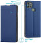 iMoshion Hoesje Geschikt voor Motorola Moto G9 Power Hoesje Met Pasjeshouder - iMoshion Slim Folio Bookcase - Donkerblauw