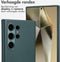 Accezz Samsung Galaxy S24 Ultra - Back Cover - MagSafe Leather - Cedar Green