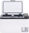 vidaXL - Koelbox - met - handvat - 18 - L - PP - & - PE - zwart - en - wit