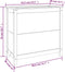 vidaXL - Plantenbak - 82,5x40x78 - cm - massief - grenenhout