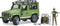 Bruder 2587 - Land Rover Defender Station Wagon - Boswachter met hond - Groen