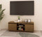 vidaXL - Tv-meubel - 110x30x40 - cm - massief - grenenhout - honingbruin