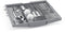 Bosch SMV4ECX32E - Inbouw vaatwasser - 14 couverts - Energieklasse A - Geluidsniveau 42 dB