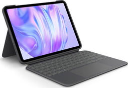 Logitech Combo Touch - Toetsenbordcase voor iPad Pro 11 inch (M4) - Afneembaar toetsenbord met verlichte toetsen - Grafiet