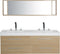 Beliani MALAGA - Badkamermeubel - Lichte houtkleur - MDF