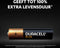 Duracell Plus 100 - Alkalinebatterijen AAA - Tot 100% extra levensduur (4 stuks)